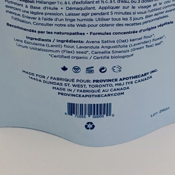 NEW Province Apothecary Regenerating Exfoliator & Resurfacing Mask - Picture 4 of 5